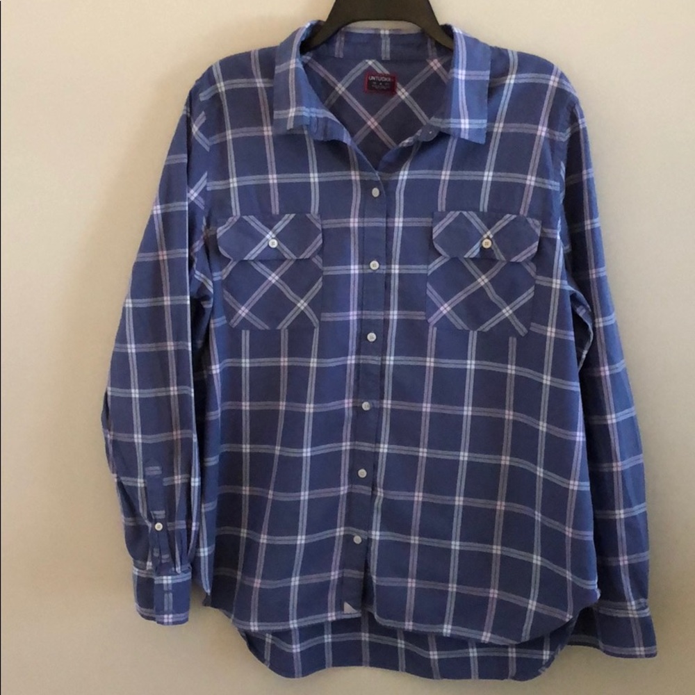 Women’s Untuckit Button Down Shirt -Size 12